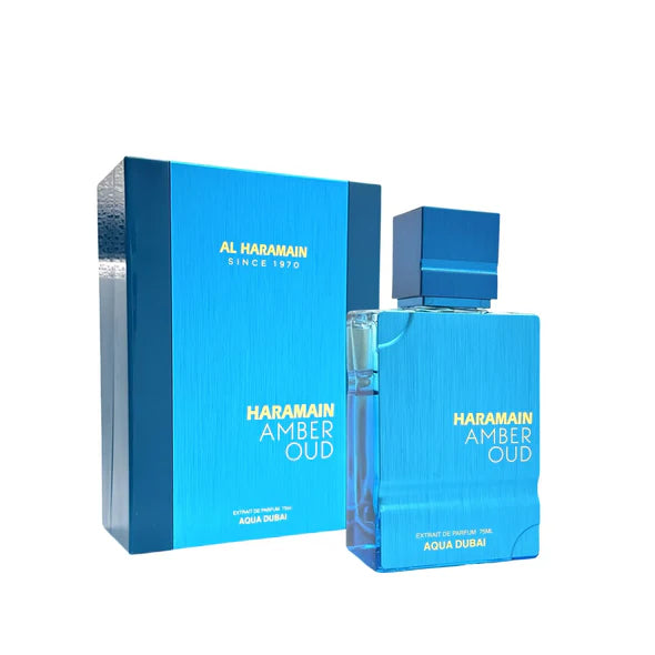 AL HARAMAIN AMBER OUD AQUA DUBAI UNISEX EXTRAIT DE PARFUM (3.4 Oz) 100ML